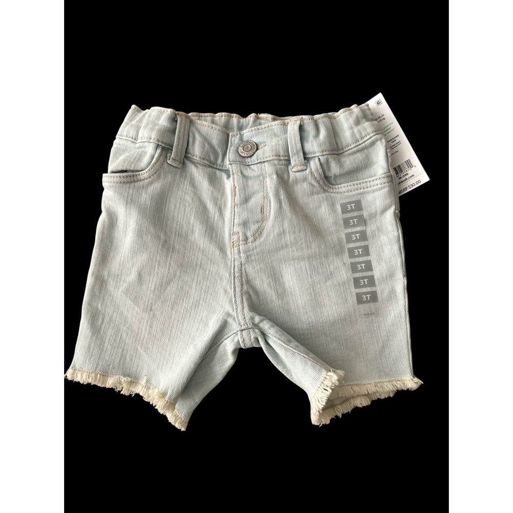 Osh Kosh B'Gosh Toddler Girl Denim Jean Shorts Size 3T New With Tags